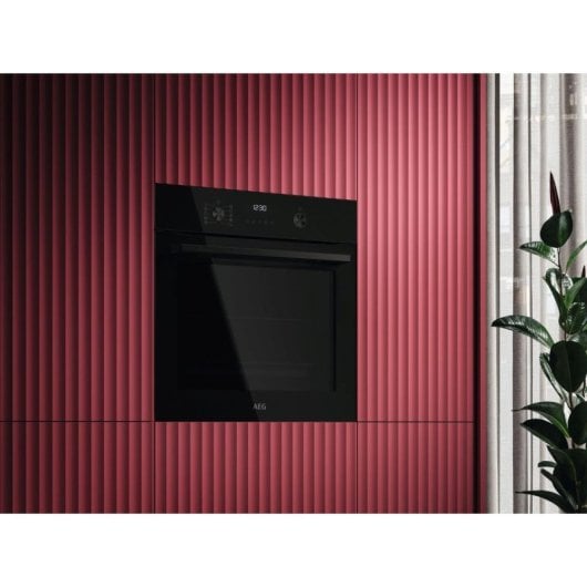 Horno eléctrico AEG Series 5000 TU5PB41FSK 72L Negro autolimpieza pirolítica pantalla LED