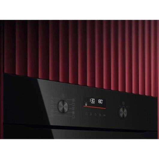Horno eléctrico AEG Series 5000 TU5PB41FSK 72L Negro autolimpieza pirolítica pantalla LED