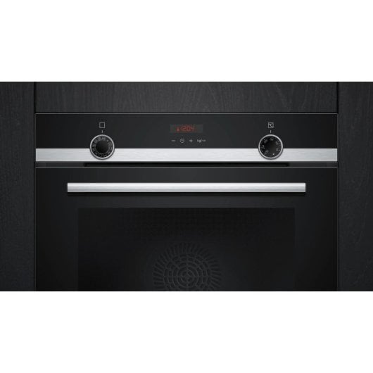 Horno électrique Siemens iQ300 HB574ABR3F 71L Noir Acier inox avec nettoyage automatique