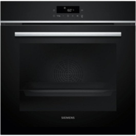 Forno elétrico Siemens iQ300 HB572AES3 71 litros Preto Inox com autolimpeza hidrolítica e pirolítica