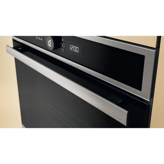 Horno eléctrico Whirlpool WOI4IS8PPM0SXA 73 L Noir Acier inoxydable avec nettoyage pyrolyse
