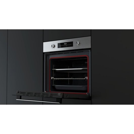 Horno eléctrico Teka NEO HSB 6466 70L Negro Acero Inox con autolimpieza Hydro