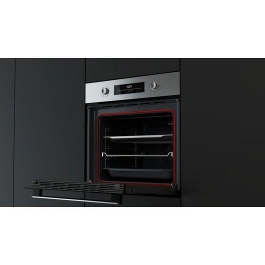 Horno eléctrico Teka NEO HSB 6466 70L Negro Acero Inox con autolimpieza Hydro