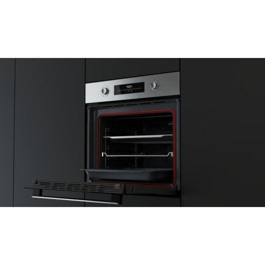 Horno eléctrico Teka NEO HSB 6466 70L Negro Acero Inox con autolimpieza Hydro