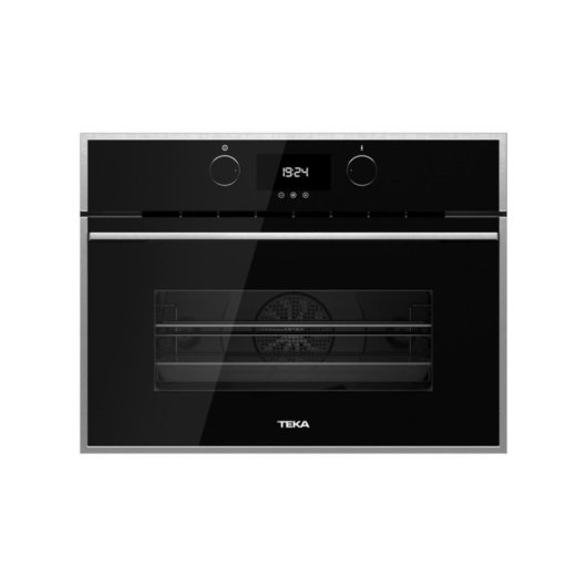 Horno eléctrico Teka HLC 844 C 41L Negro Inox con microondas y autolimpieza