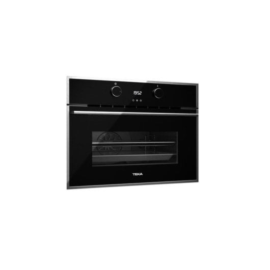 Horno eléctrico Teka HLC 844 C 41L Negro Inox con microondas y autolimpieza