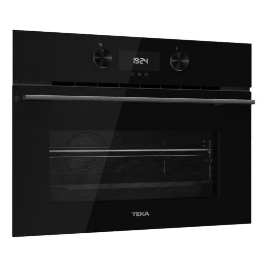 Horno eléctrico Teka HLC 8440 C FBK 41 litros Negro con microondas y Hydroclean ECO