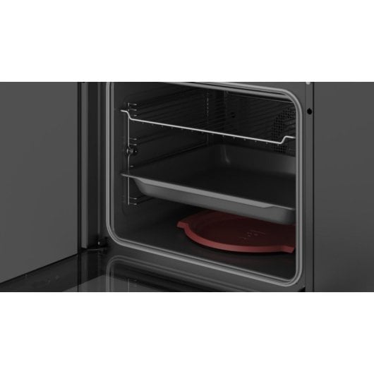 Horno elétrico Teka HCB 6648 SS 71L Preto Prata com 9 programas e Hydroclean ECO
