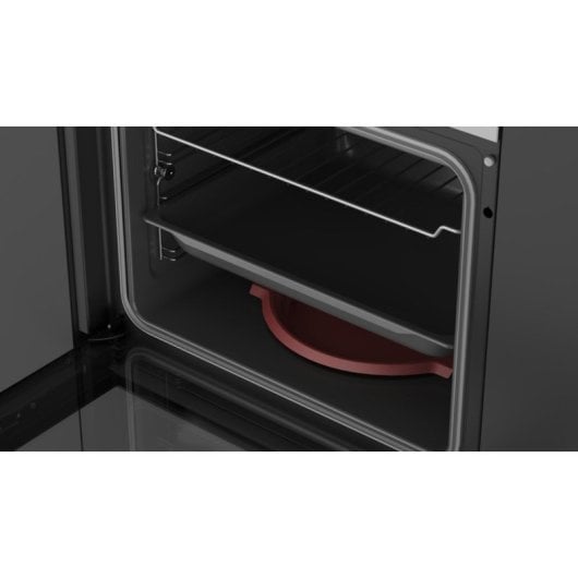Horno elétrico Teka HCB 6648 SS 71L Preto Prata com 9 programas e Hydroclean ECO