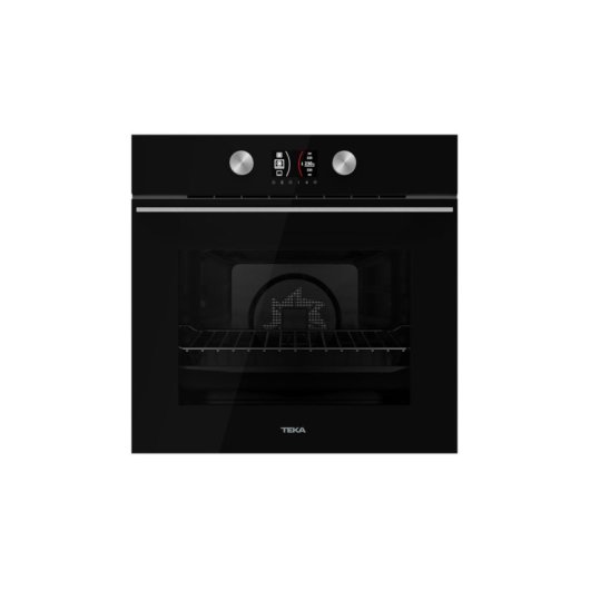 Horno elétrico Teka HLB 8600 71 L Preto com autolimpeza pirolítica e hidrolítica