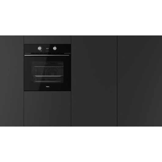 Forno elétrico Teka AirFry HLB 8406 P BK 71 litros Preto com funções autolimpeza e AirFry