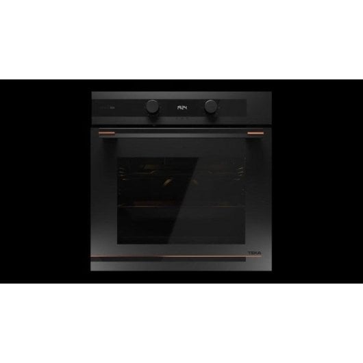 Horno eléctrico Teka HLB 84-G1 BM 70 litros Negro y Cobre con autolimpieza pirolítica e hidrolítica