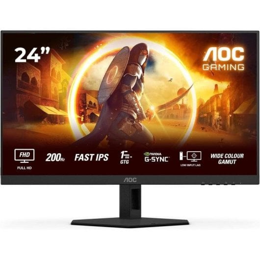 Monitor AOC 24G4HRE 23,8" FullHD 200Hz Fast IPS HDR10 G-Sync 1ms