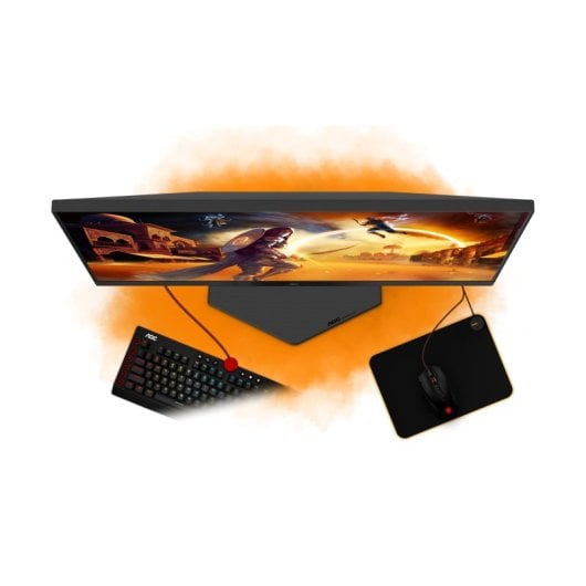 Moniteur AOC G4 27G4HRE 27" 200Hz Fast IPS Full HD Noir Rouge