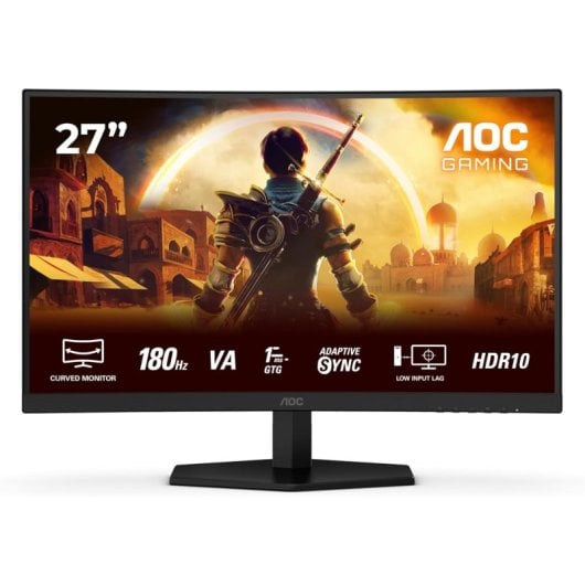 AOC G4 C27G42E Moniteur Gaming Curvé 27" FHD 180Hz 4ms LED