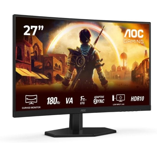 AOC G4 C27G42E Moniteur Gaming Curvé 27" FHD 180Hz 4ms LED