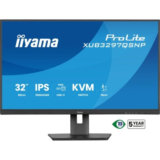 iiyama ProLite XUB3297QSNP-B1 Moniteur 32" 4K Ultra HD LED IPS 1 ms Noir