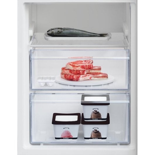 Frigorifero Beko Combi Libero 181.3cm 291L E Bianco con Frigorifero LED