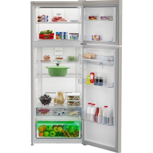 Frigorífico Beko Combi 185cm 406L E Bege Dispensador Água Zona Fresca