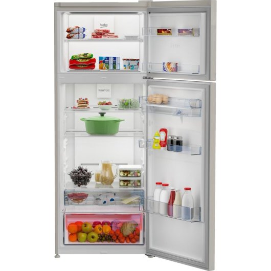 Frigorífico Beko Combi 185cm 406L E Bege Dispensador Água Zona Fresca