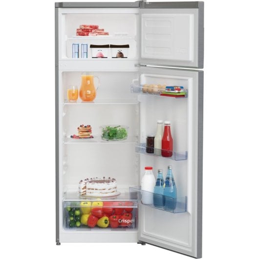 Frigorifero Beko Freestanding 146.5cm 223L Classe E Argento con LED