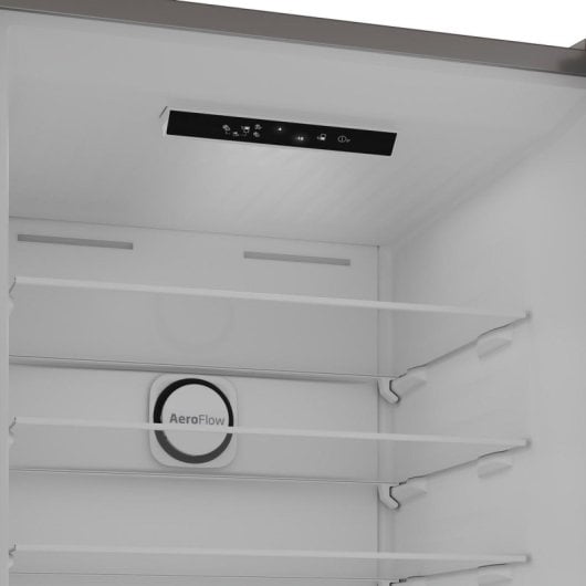 Frigorifero Beko Combi 192cm 490L Classe E Metallico con Dispenser Acqua e Ghiaccio