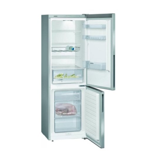 Frigorífico LED LowFrost em aço inoxidável Siemens KG36VVIEAS 308L com eficiência energética E