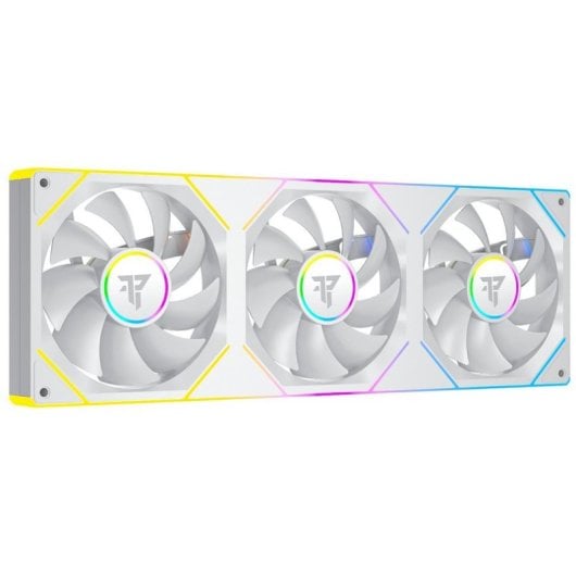 Tempest TX Pack 3x 120mm ARGB PWM Ventiladores Suplementarios Interconectables Blanco