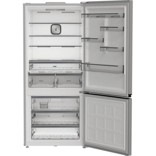 Frigorífico Whirlpool Combi 193cm 615L C Inox Zona fresca