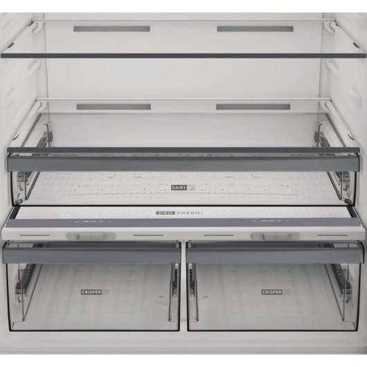 Frigorífico Whirlpool Combi 193cm 615L C Inox Zona fresca