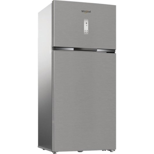 Frigorífico Whirlpool Combi Freestanding 187cm 630L D Edelstahl Frischezone