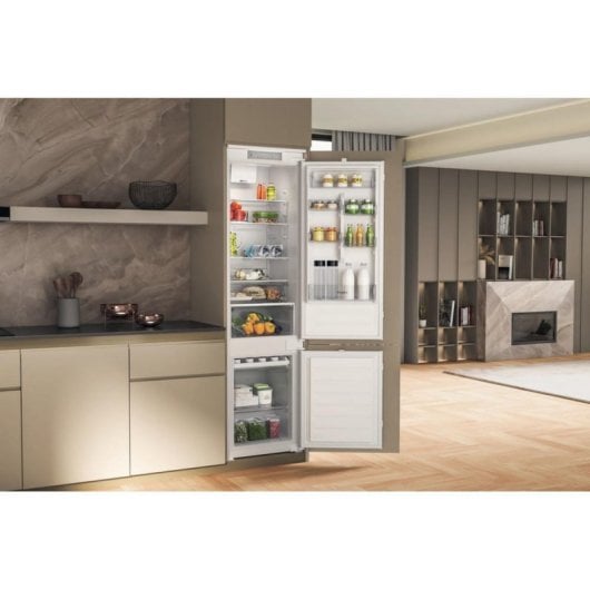 Frigorífico Whirlpool Built-in 193.5cm 300L E Bianco con Zona Fresca