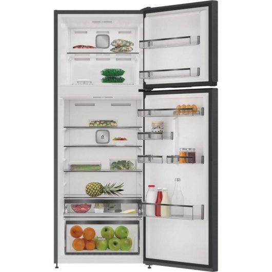Frigorifero Whirlpool Combi No frost 186cm 477L E Acciaio inox Zona fresca