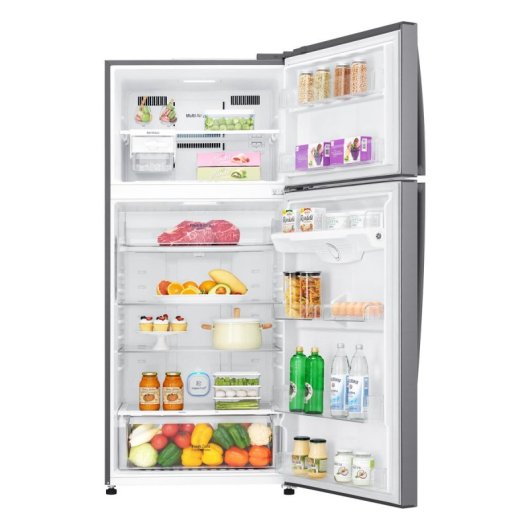 Frigorífico LG Combi No Frost 180cm 506L E Platina Zona Fresca LED Touch WiFi