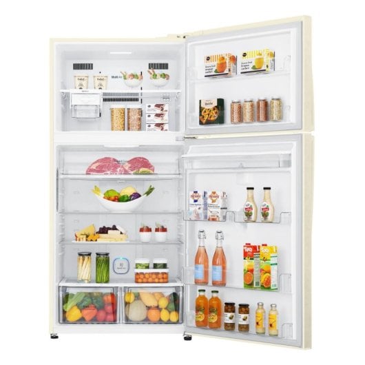 Frigorifero LG Freestanding 184cm 592L E Beige DoorCooling+™ Zone Fresca
