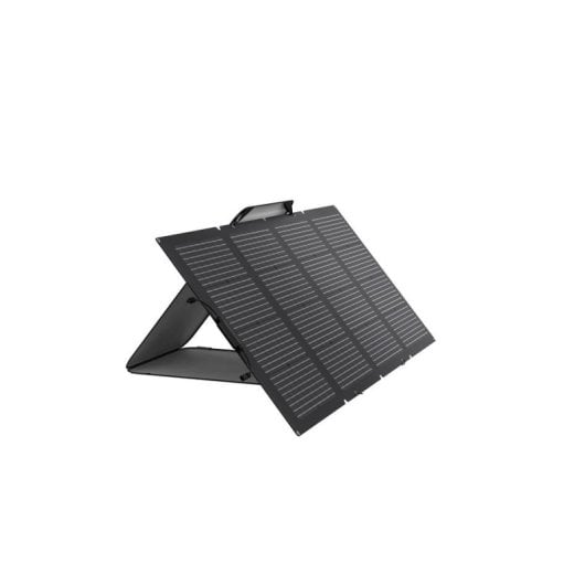 Painel Solar EcoFlow NextGen 220W Bifacial Portátil Dobrável IP68 MC4 XT60i