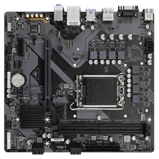 Placa Base GIGABYTE B760 Intel B760 LGA 1700 Micro ATX B760M E DDR5 USB 3.2 Gen1 RAID