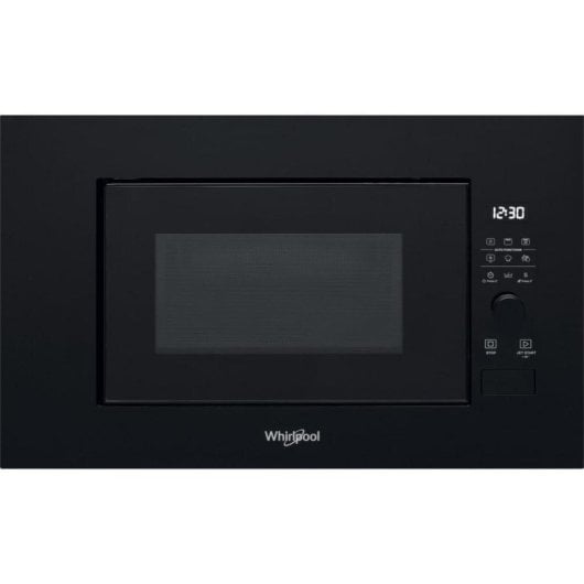 Microonde Whirlpool WMF200G NB 20 Litri 800W con Grill Quartz 1000W e Funzioni Mantieni Caldo e Scongelamento