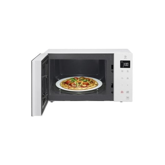 Microondas LG MS23NECBW 23 Litros 1000W con Grill Convección Rotisserie LED