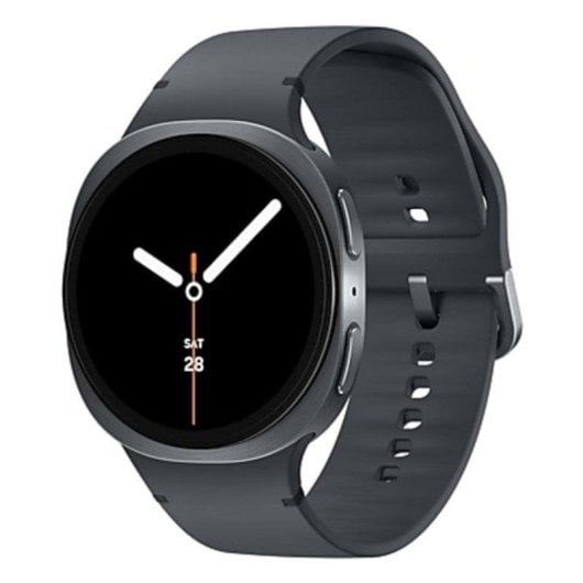 Samsung Galaxy Watch 8 LTE GPS 44mm AMOLED Prata Correa Branca Resistente Água 5ATM+IP68