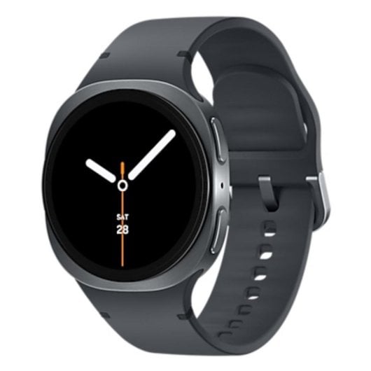 Samsung Galaxy Watch 8 GPS NFC 40mm Super AMOLED Grau IP68 5ATM SpO2 Herzfrequenz Schlafmonitor