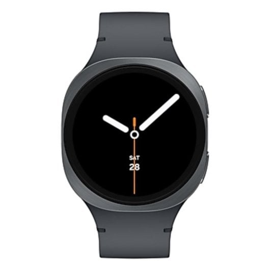 Samsung Galaxy Watch 8 GPS NFC 40mm Super AMOLED Grau IP68 5ATM SpO2 Herzfrequenz Schlafmonitor