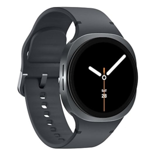 Samsung Galaxy Watch 8 GPS NFC 40mm Super AMOLED Grau IP68 5ATM SpO2 Herzfrequenz Schlafmonitor