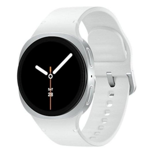 Samsung Galaxy Watch8 Bluetooth GPS 40mm Argent Blanc IP68 Cardiofréquencemètre