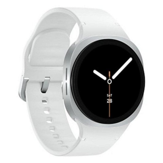 Samsung Galaxy Watch8 Bluetooth GPS 40mm Argent Blanc IP68 Cardiofréquencemètre