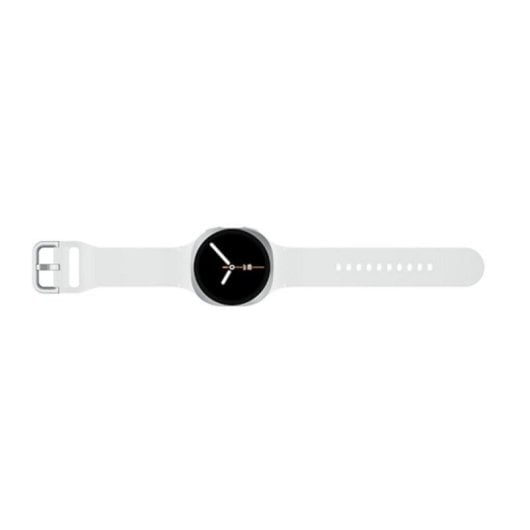 Montre Connectée Samsung Galaxy Watch8 Bluetooth GPS NFC 40mm Super AMOLED Argent Blanc IP68 5ATM Pulsomètre Sommeil