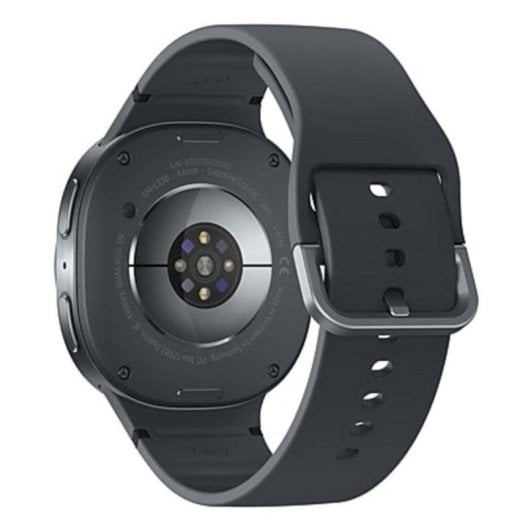 Samsung Galaxy Watch 8 Bluetooth GPS NFC 44mm Super AMOLED Graphite Étanche IP68 Pulsomètre