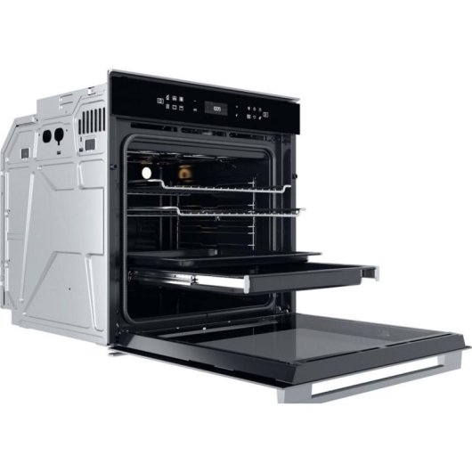 Forno elettrico Whirlpool W7 OM4 4S1 P BL 73L Nero con funzione pirolitica touch