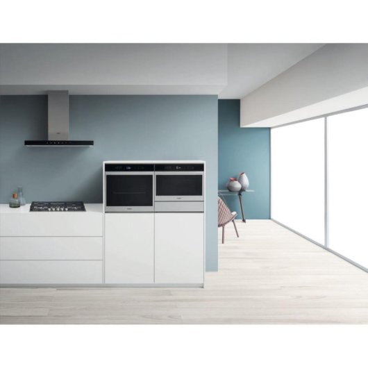 Forno elettrico Whirlpool W7 OM4 4S1 P BL 73L Nero con funzione pirolitica touch