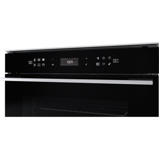 Forno elettrico Whirlpool W7 OM4 4S1 P BL 73L Nero con funzione pirolitica touch